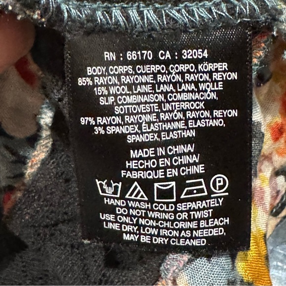 Anthropologie Holding Horses Forica Garden Floral Mini Dress XS - Picture 9 of 9